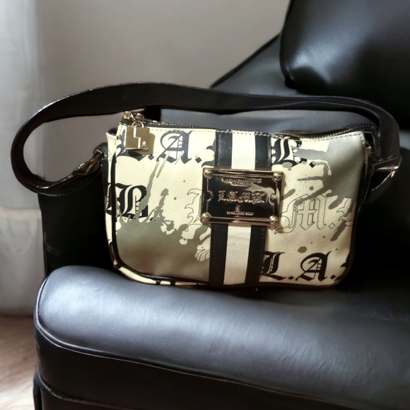 L.A.M.B. Handbags - Vtg L.A.M.B. Gwen Stefani No Doubt Alchemy Shoulder Purse